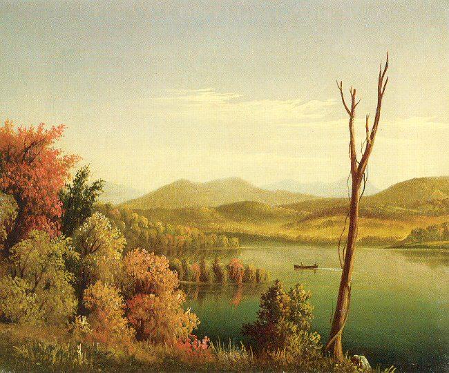 Prentice, Levi Wells Andirondack Lake Sweden oil painting art